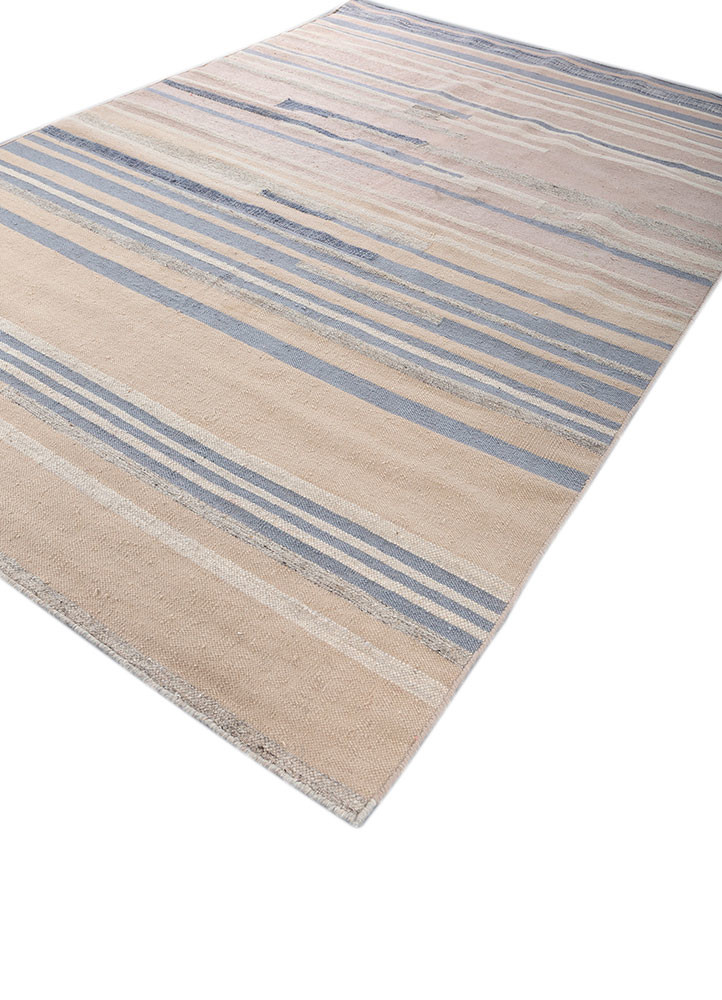 indusbar ivory wool flat weaves Rug - FoldShot indusbar ivory wool flat weaves Rug - FoldShot