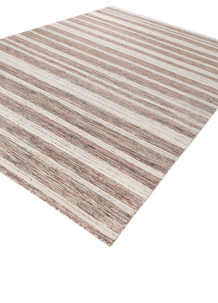 abrash blue wool and viscose flat weaves Rug - FoldShot abrash blue wool and viscose flat weaves Rug - FoldShot
