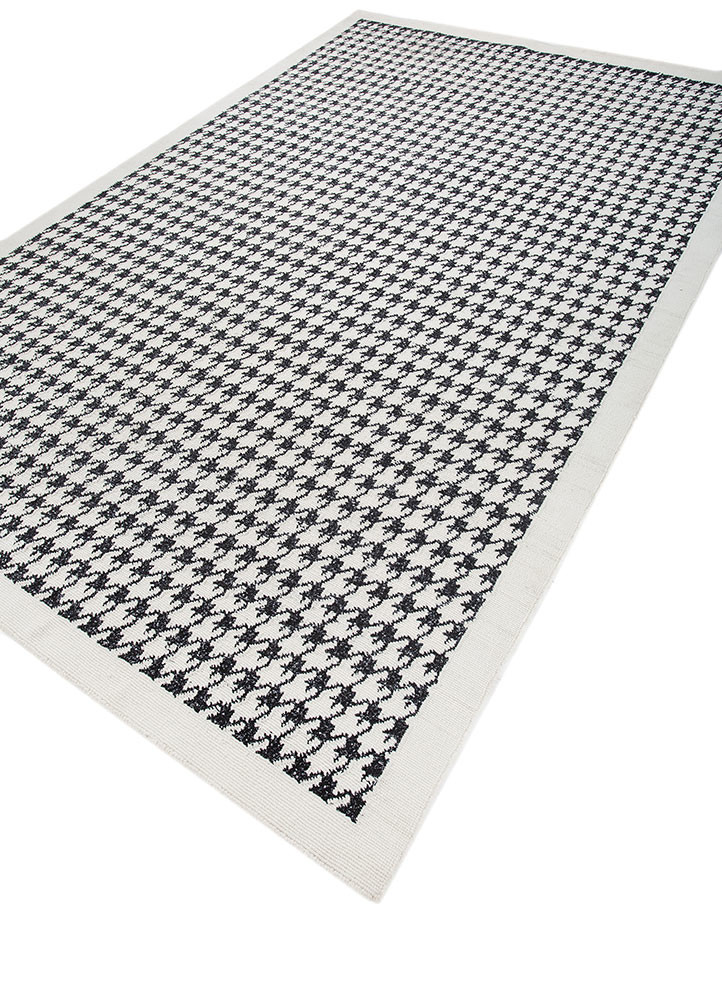 atelier grey and black wool hand knotted Rug - FoldShot