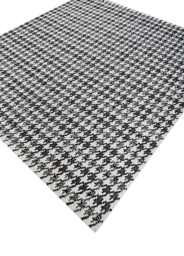 atelier ivory wool hand knotted Rug - FoldShot