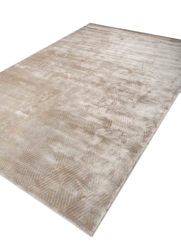 azalea ivory bamboo silk hand knotted Rug - FoldShot azalea ivory bamboo silk hand knotted Rug - FoldShot