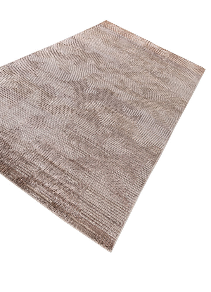 azalea gold wool and bamboo silk hand knotted Rug - FoldShot azalea gold wool and bamboo silk hand knotted Rug - FoldShot