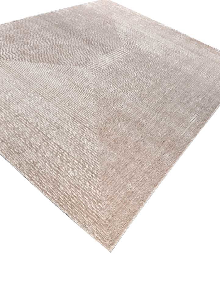 azalea ivory wool and bamboo silk hand knotted Rug - FoldShot azalea ivory wool and bamboo silk hand knotted Rug - FoldShot