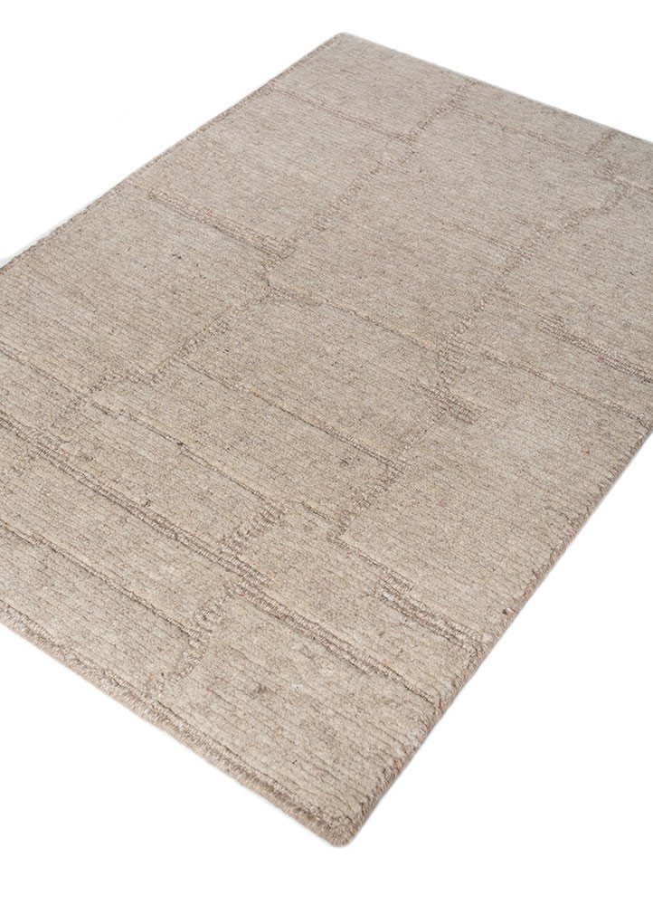 manifest ivory wool hand knotted Rug - FoldShot manifest ivory wool hand knotted Rug - FoldShot