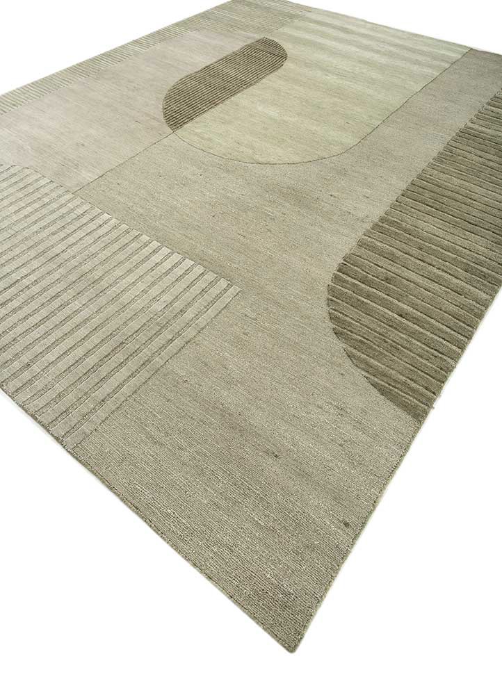 blythe green wool hand knotted Rug - FoldShot blythe green wool hand knotted Rug - FoldShot