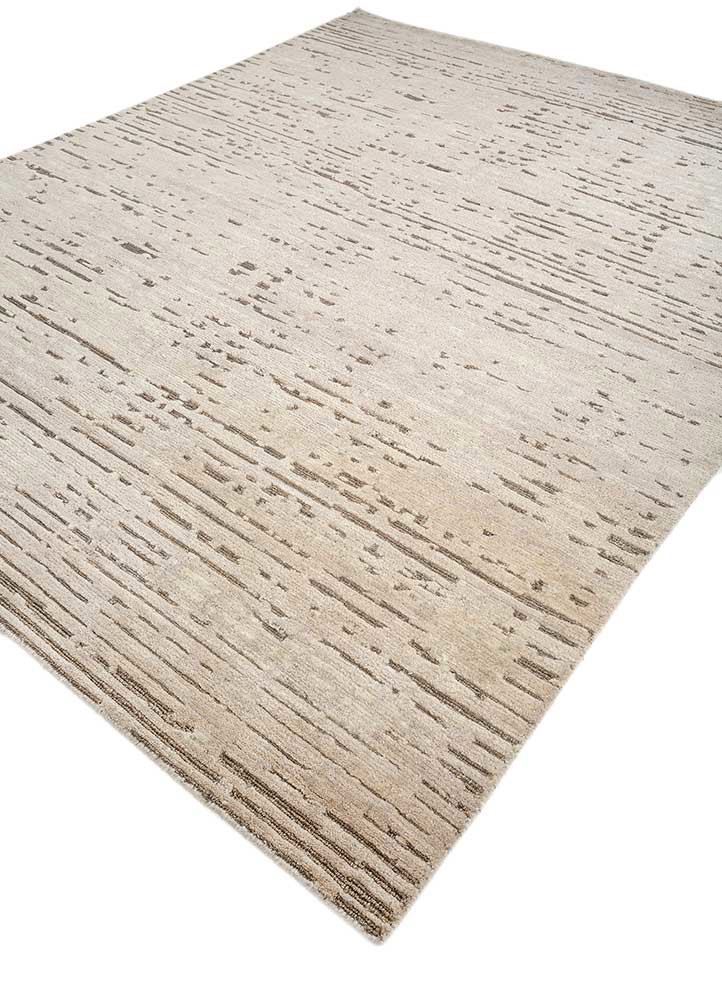 manifest blue wool hand knotted Rug - FoldShot manifest blue wool hand knotted Rug - FoldShot