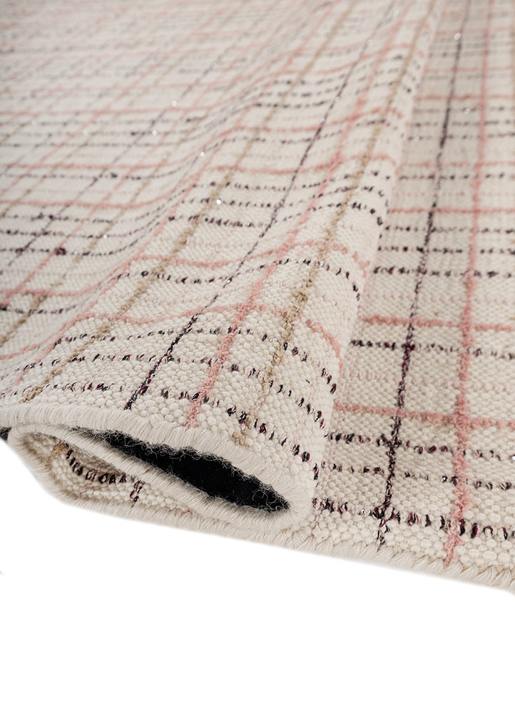 atelier ivory acrylic hand knotted Rug - FoldShot atelier ivory acrylic hand knotted Rug - FoldShot