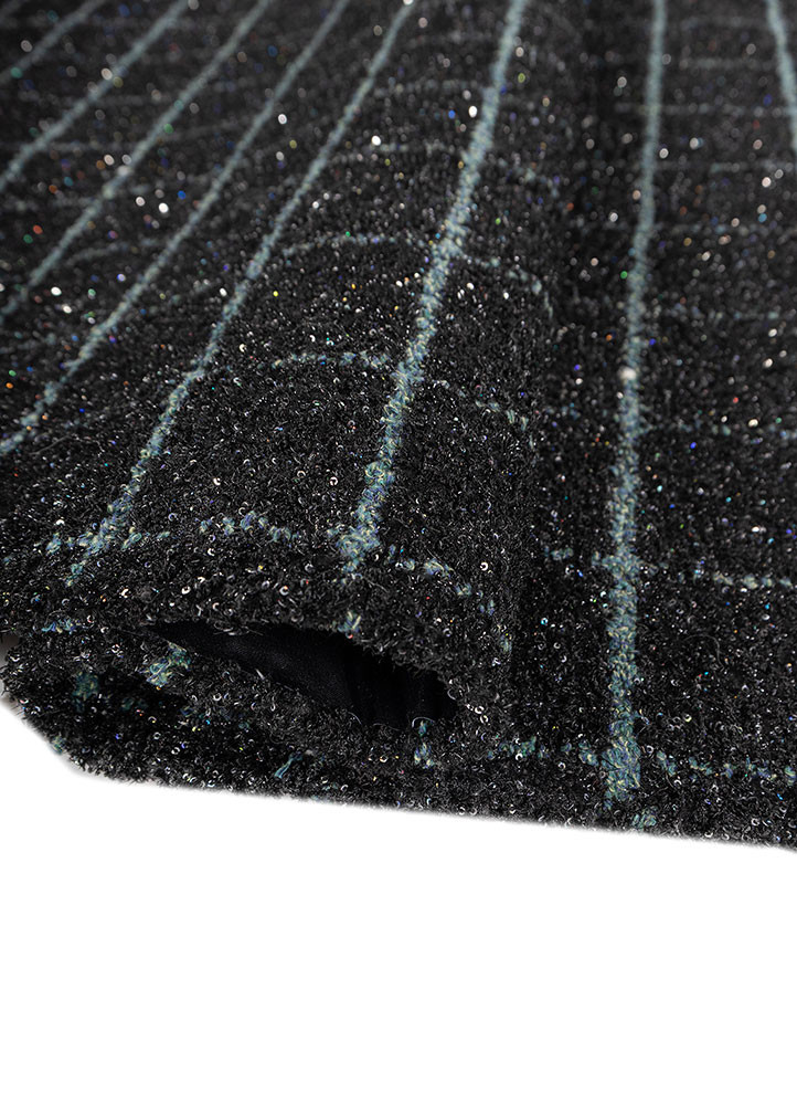 atelier blue acrylic hand knotted Rug - FoldShot