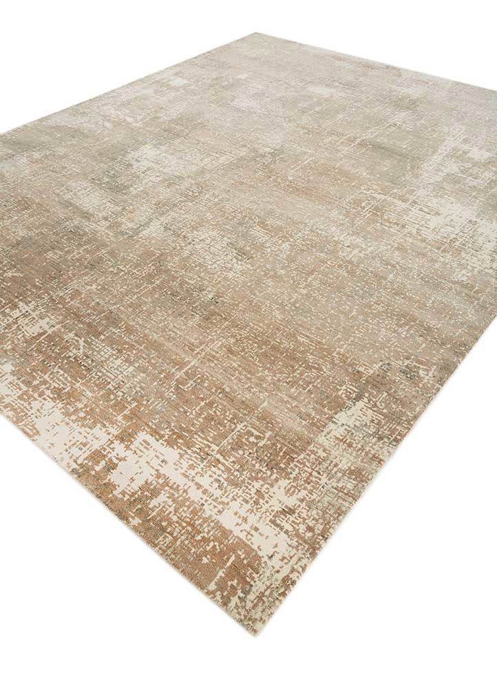 uvenuti gold wool hand knotted Rug - FoldShot