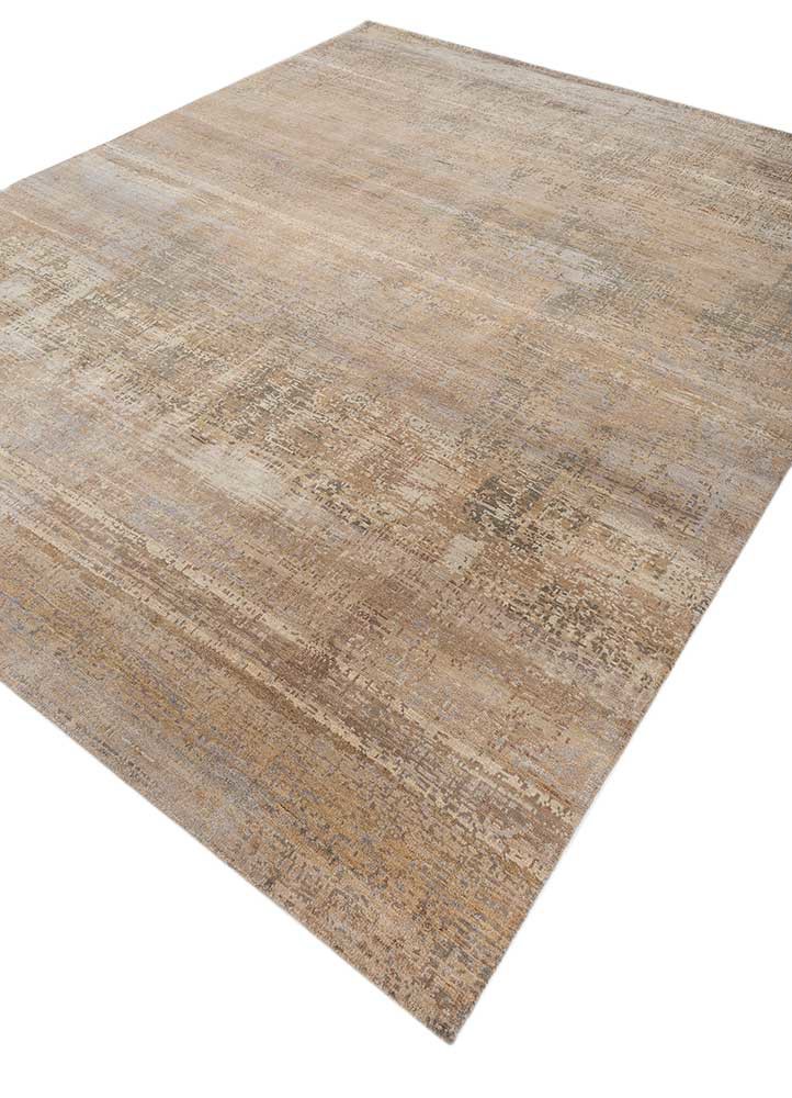 uvenuti gold wool hand knotted Rug - FoldShot uvenuti gold wool hand knotted Rug - FoldShot