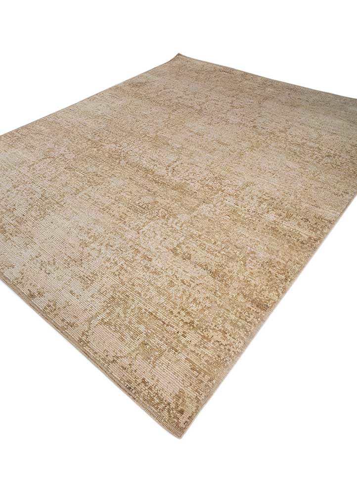 entropy beige and brown wool hand knotted Rug - FoldShot entropy beige and brown wool hand knotted Rug - FoldShot