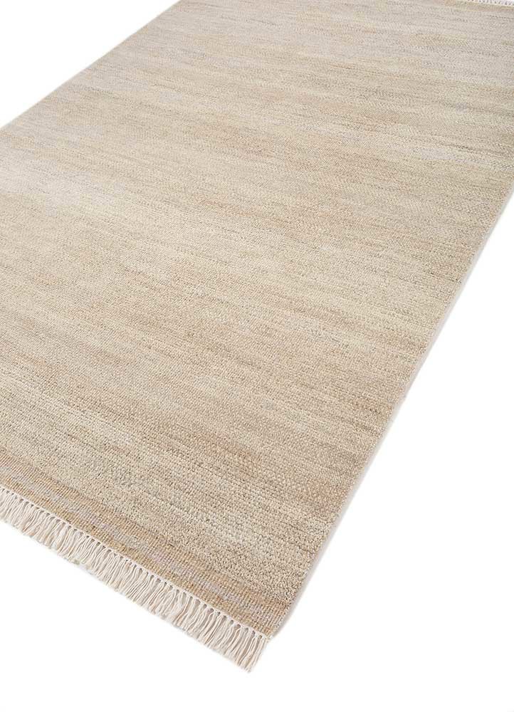 manifest ivory afghan wool hand knotted Rug - FoldShot