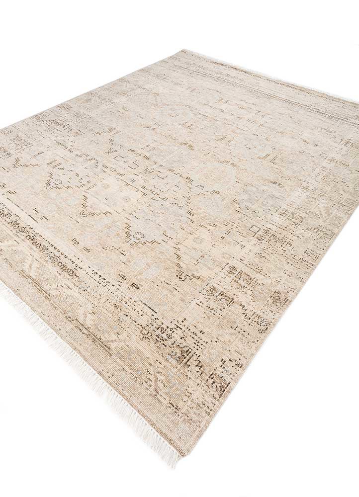 viscaya gold wool hand knotted Rug - FoldShot