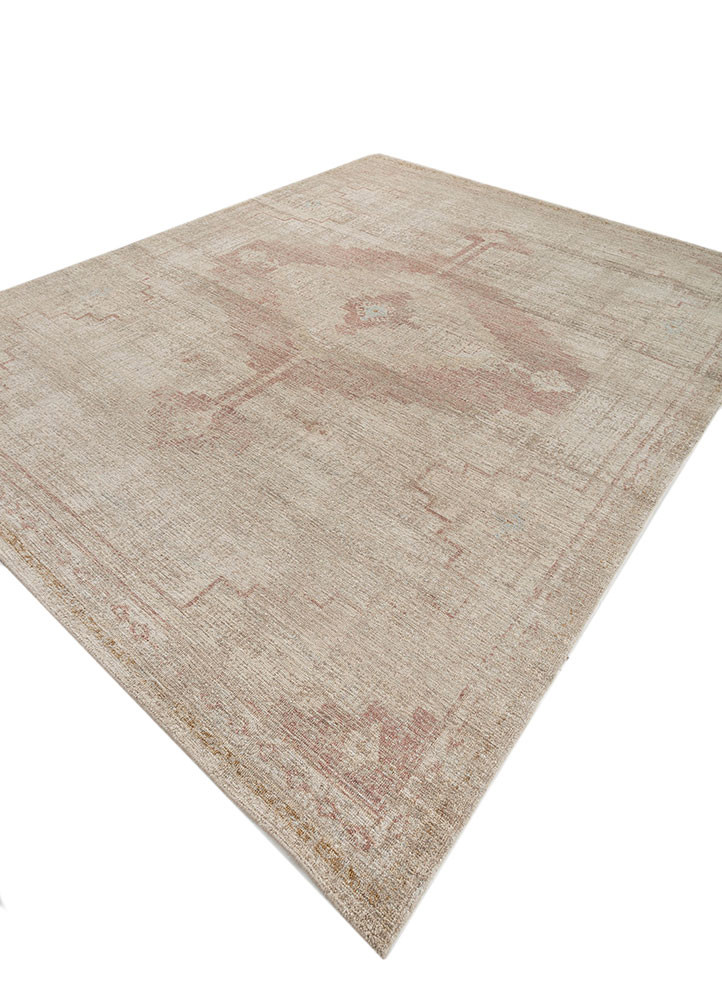 viscaya ivory wool hand knotted Rug - FoldShot viscaya ivory wool hand knotted Rug - FoldShot