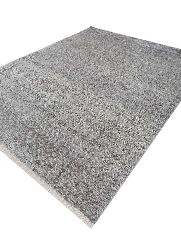 viscaya beige and brown wool hand knotted Rug - FoldShot viscaya beige and brown wool hand knotted Rug - FoldShot