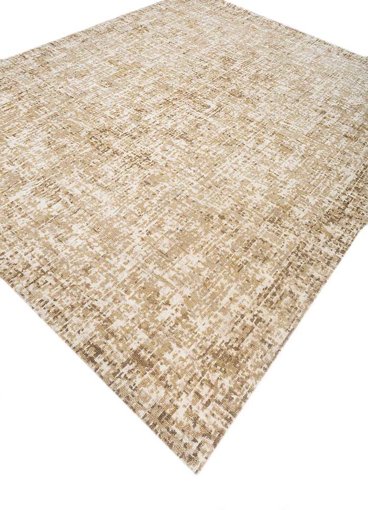 thyme gold wool hand knotted Rug - FoldShot thyme gold wool hand knotted Rug - FoldShot