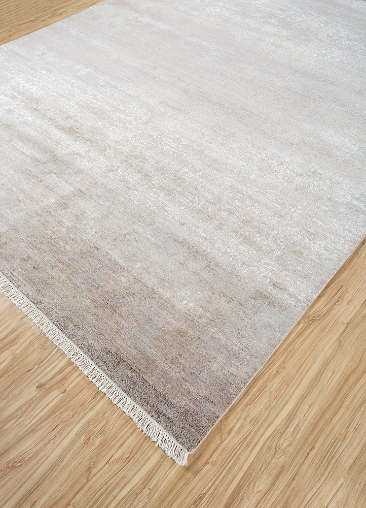 entropy pink and purple wool and silk hand knotted Rug - FoldShot entropy pink and purple wool and silk hand knotted Rug - FoldShot