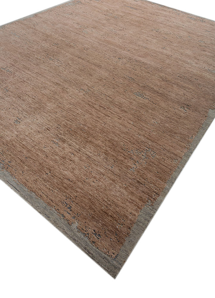 entropy beige and brown afghan wool hand knotted Rug - FoldShot entropy beige and brown afghan wool hand knotted Rug - FoldShot