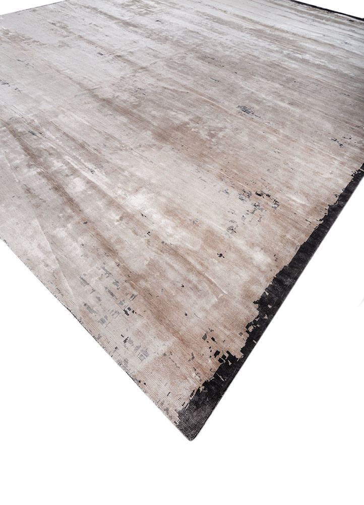 free verse by kavi ivory bamboo silk hand knotted Rug - FoldShot free verse by kavi ivory bamboo silk hand knotted Rug - FoldShot