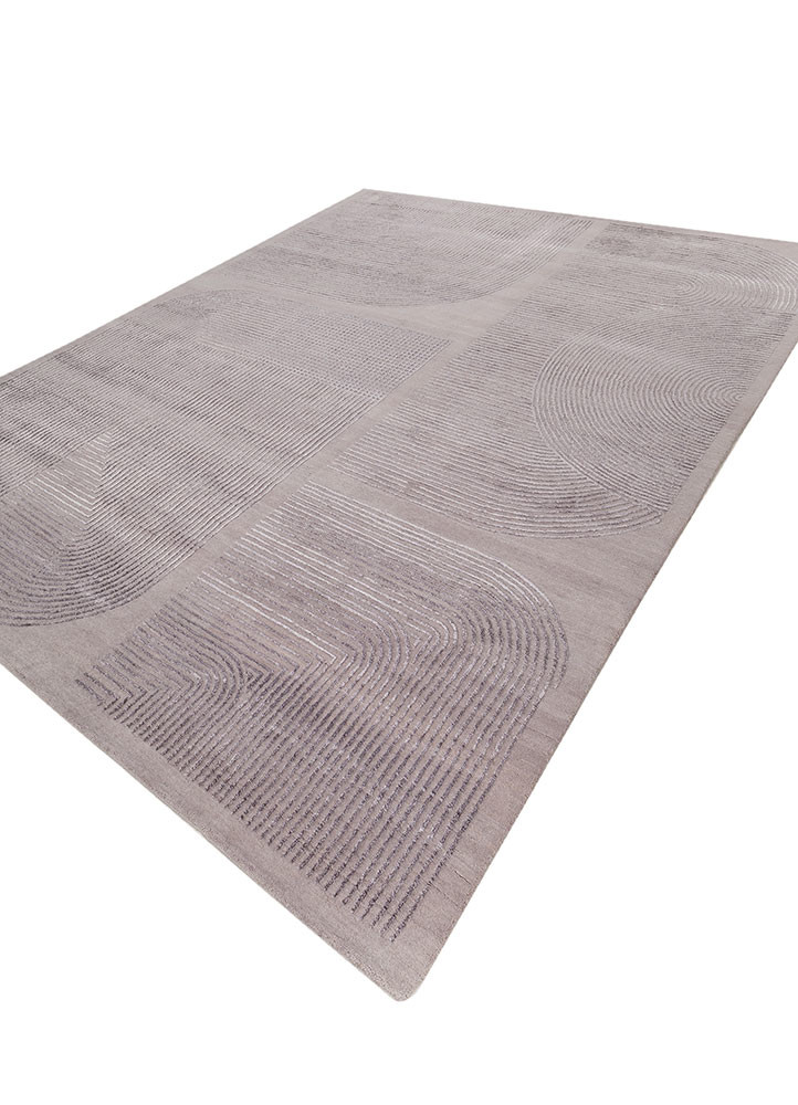 unfold by kavi red and orange wool and bamboo silk hand knotted Rug - FoldShot unfold by kavi red and orange wool and bamboo silk hand knotted Rug - FoldShot
