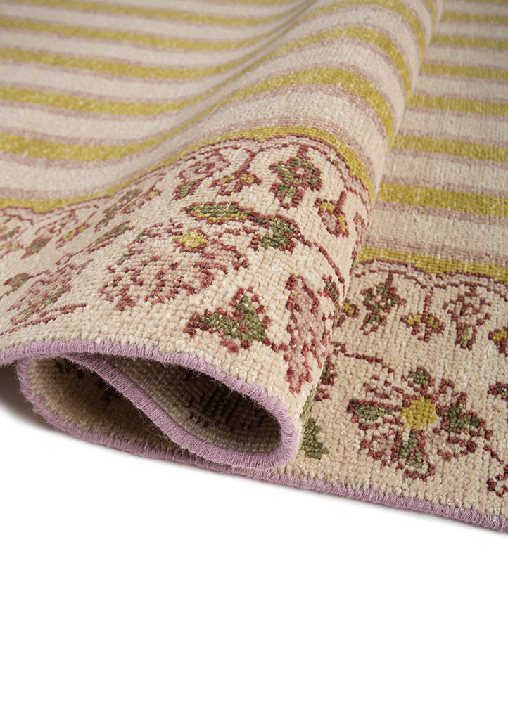 erbe red and orange wool hand knotted Rug - FoldShot