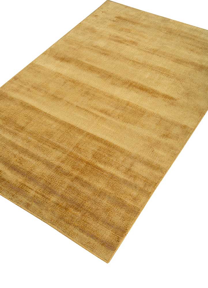 basis gold viscose hand loom Rug - FoldShot