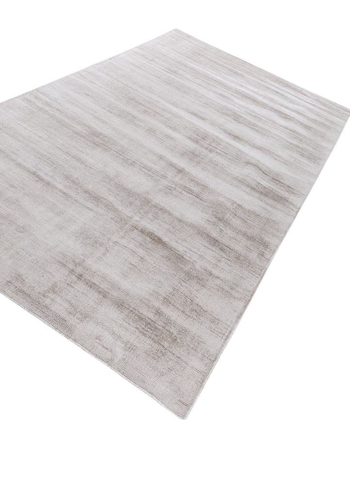 aprezo grey and black viscose hand loom Rug - FoldShot aprezo grey and black viscose hand loom Rug - FoldShot