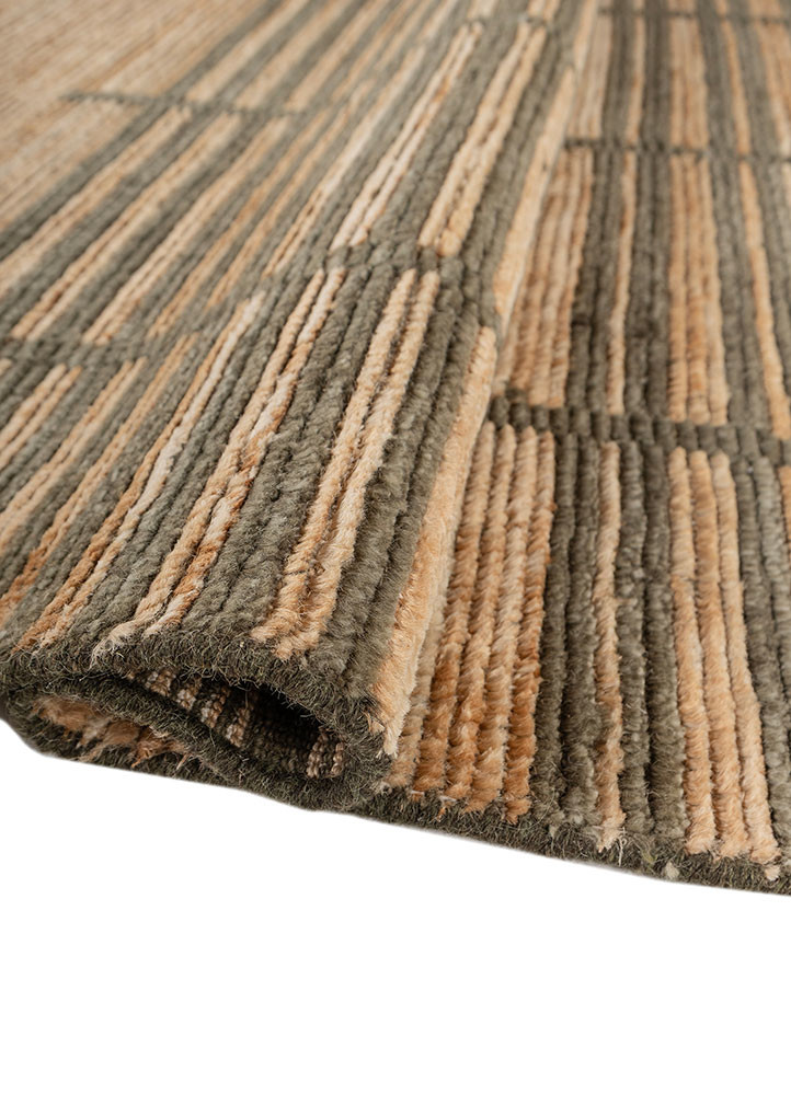 nomadic threads beige and brown jute and hemp hand loom Rug - FoldShot nomadic threads beige and brown jute and hemp hand loom Rug - FoldShot