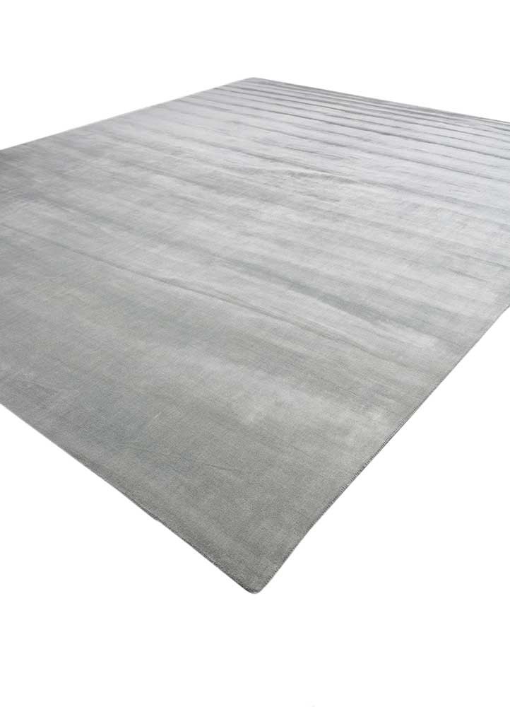 basis blue wool hand loom Rug - FoldShot basis blue wool hand loom Rug - FoldShot