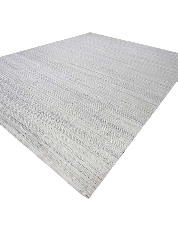 basis grey and black wool hand loom Rug - FoldShot basis grey and black wool hand loom Rug - FoldShot