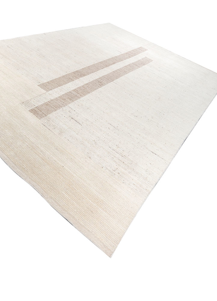 saga ivory wool hand loom Rug - FoldShot saga ivory wool hand loom Rug - FoldShot