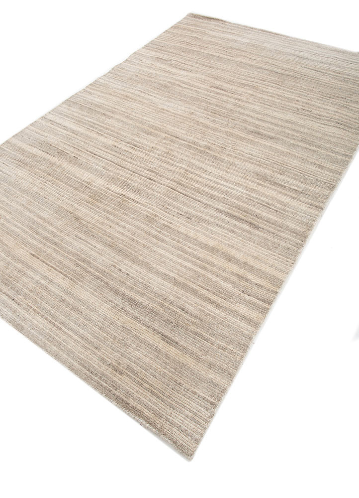 saga beige and brown wool hand loom Rug - FoldShot saga beige and brown wool hand loom Rug - FoldShot