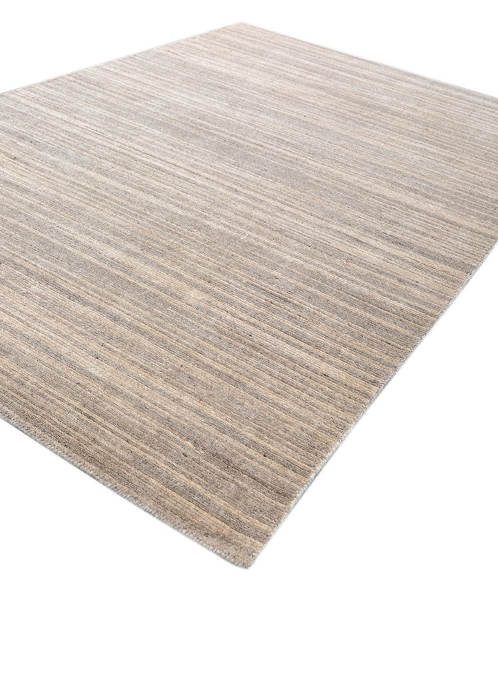 saga beige and brown wool hand loom Rug - FoldShot saga beige and brown wool hand loom Rug - FoldShot