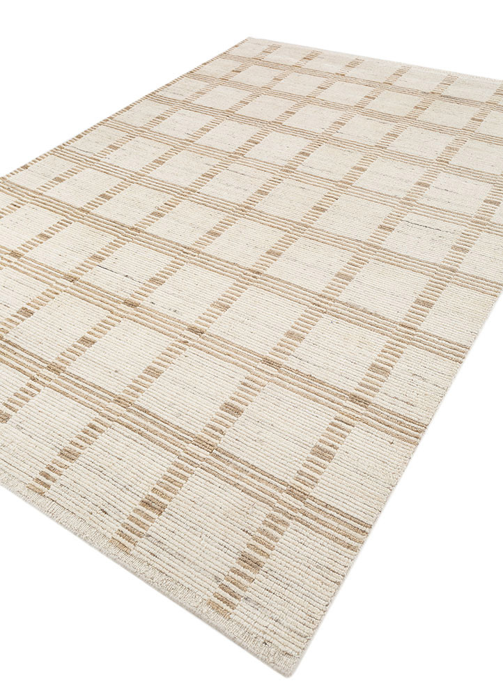saga ivory wool hand loom Rug - FoldShot saga ivory wool hand loom Rug - FoldShot