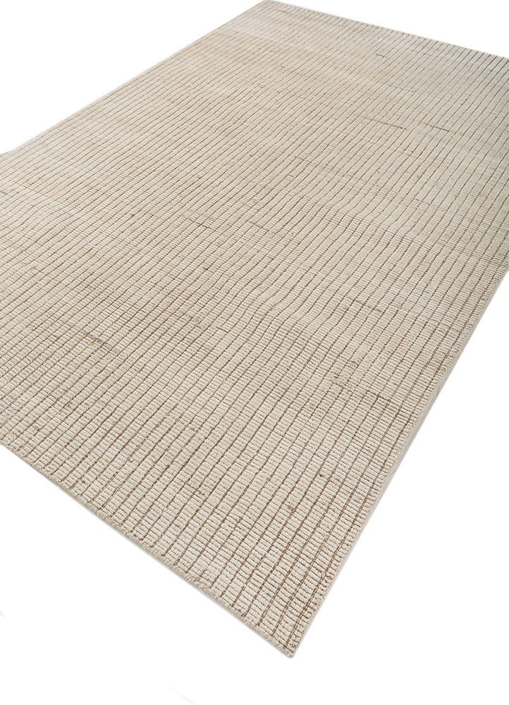 saga ivory wool hand loom Rug - FoldShot saga ivory wool hand loom Rug - FoldShot