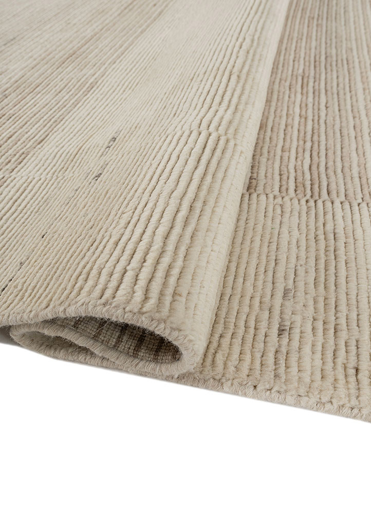 tesoro ivory wool hand loom Rug - FoldShot tesoro ivory wool hand loom Rug - FoldShot