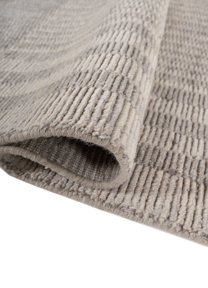 saga grey and black wool hand loom Rug - FoldShot saga grey and black wool hand loom Rug - FoldShot