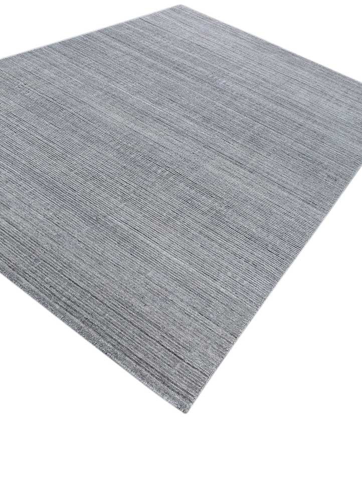saga grey and black wool hand loom Rug - FoldShot saga grey and black wool hand loom Rug - FoldShot