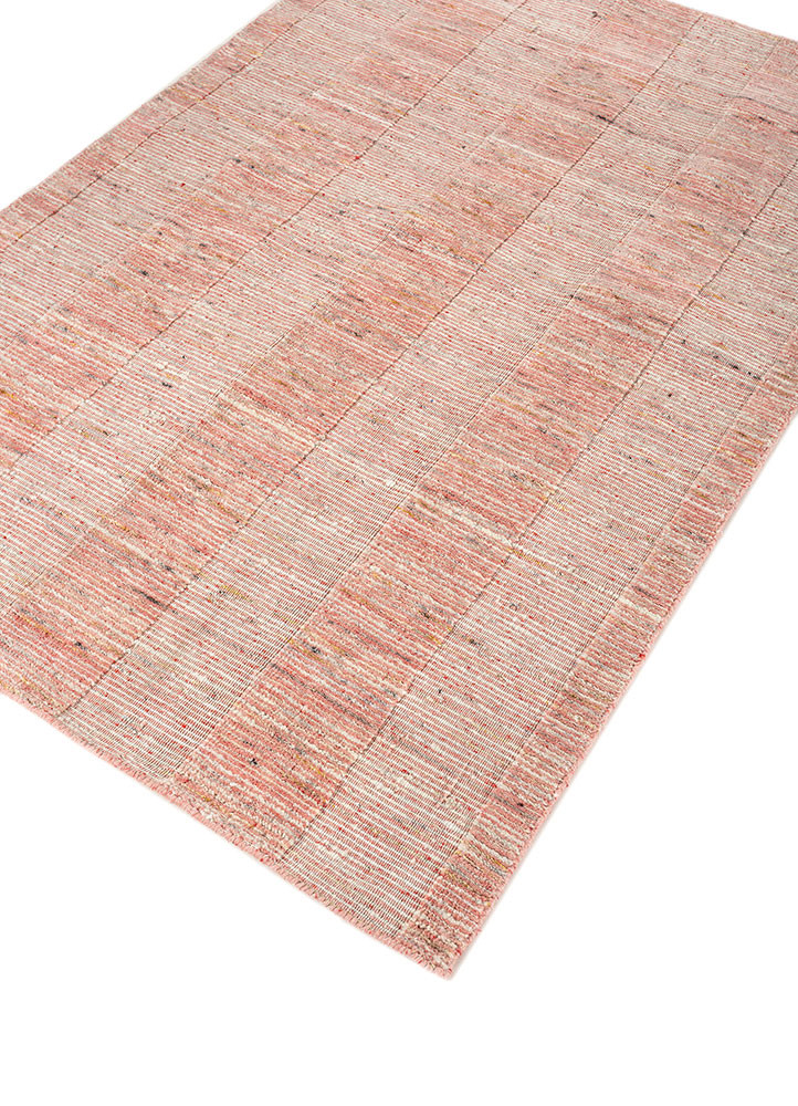 tesoro beige and brown wool and viscose hand loom Rug - FoldShot tesoro beige and brown wool and viscose hand loom Rug - FoldShot