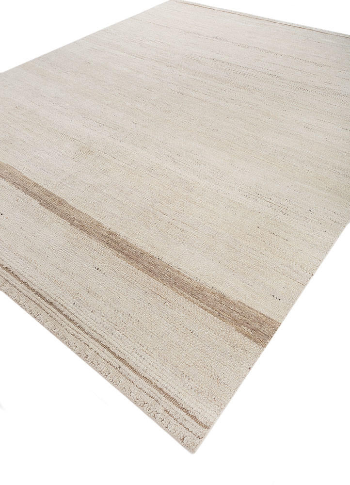 zuri ivory afghan wool hand knotted Rug - FoldShot zuri ivory afghan wool hand knotted Rug - FoldShot