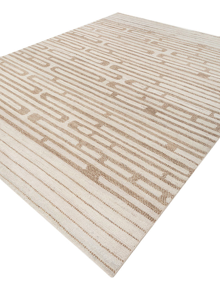 manifest ivory afghan wool hand knotted Rug - FoldShot manifest ivory afghan wool hand knotted Rug - FoldShot