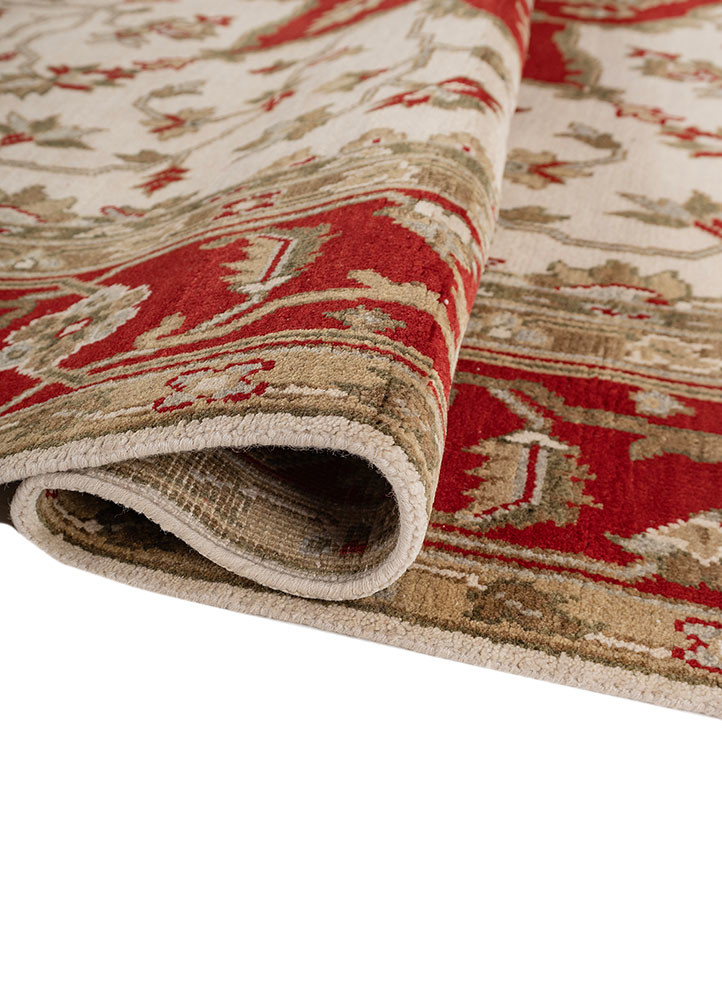 thyme ivory wool hand knotted Rug - FoldShot thyme ivory wool hand knotted Rug - FoldShot