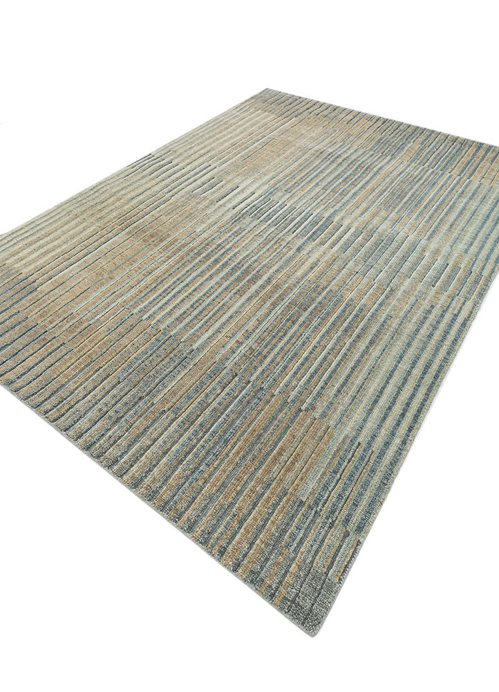 blythe green wool hand knotted Rug - FoldShot blythe green wool hand knotted Rug - FoldShot