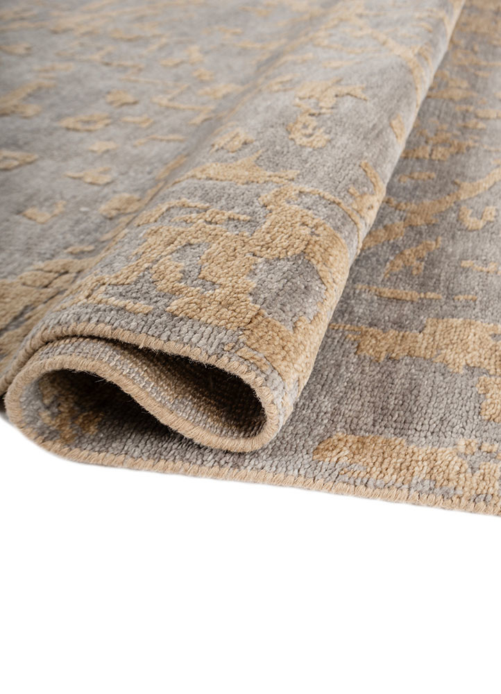 savana grey and black wool hand knotted Rug - FoldShot savana grey and black wool hand knotted Rug - FoldShot