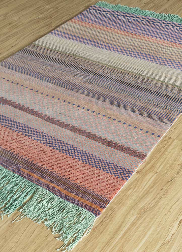 manchaha multi wool hand knotted Rug - FoldShot manchaha multi wool hand knotted Rug - FoldShot