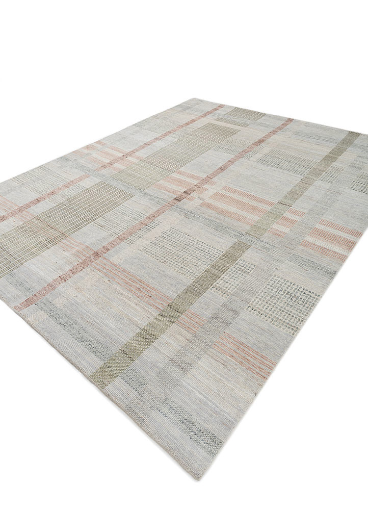blythe ivory afghan wool hand knotted Rug - FoldShot blythe ivory afghan wool hand knotted Rug - FoldShot