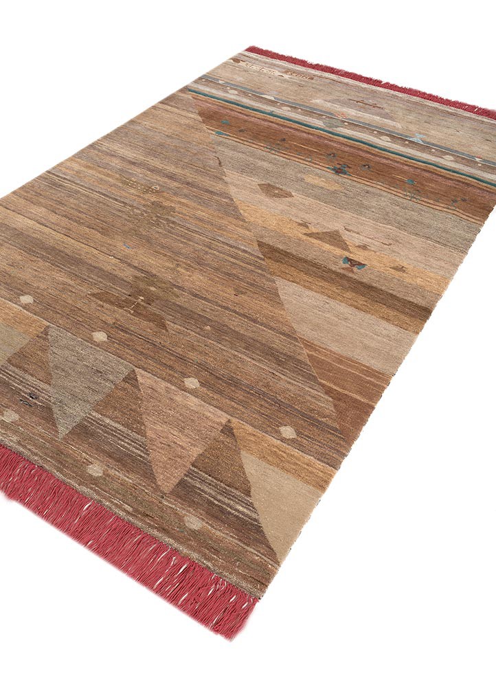 freedom manchaha beige and brown wool and silk hand knotted Rug - FoldShot freedom manchaha beige and brown wool and silk hand knotted Rug - FoldShot