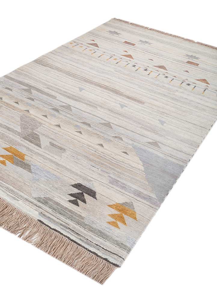 freedom manchaha grey and black wool and silk hand knotted Rug - FoldShot freedom manchaha grey and black wool and silk hand knotted Rug - FoldShot