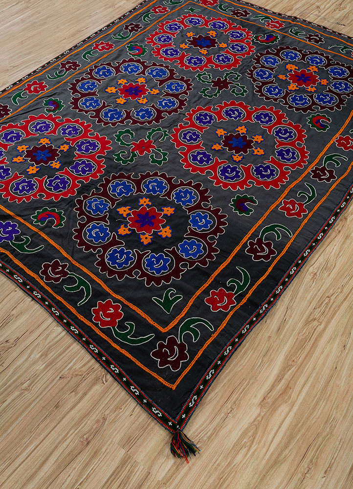 jean blue cotton hand loom Home Textile - FoldShot