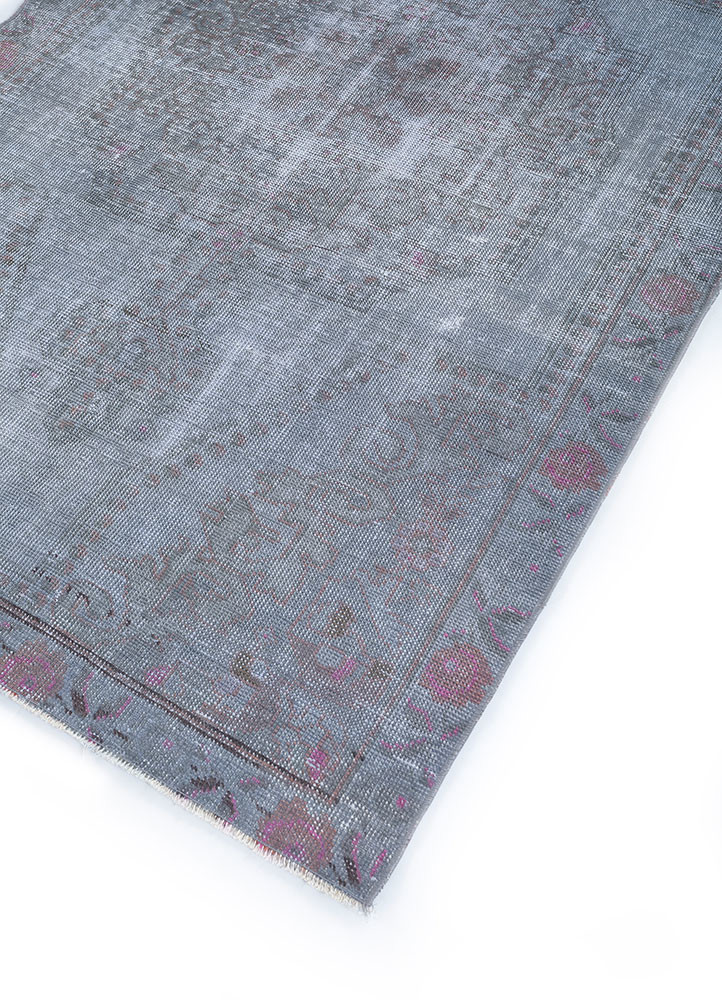 lacuna blue wool hand knotted Rug - FoldShot lacuna blue wool hand knotted Rug - FoldShot